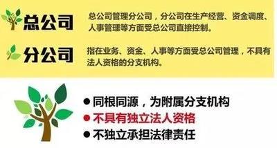 注冊子公司好還是分公司好，子公司和分公司有什么區(qū)別？
